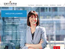 Tablet Screenshot of carrisma.de